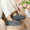 RockDove Women's Faux Shearling Closed Back Slipper with Memory Foam